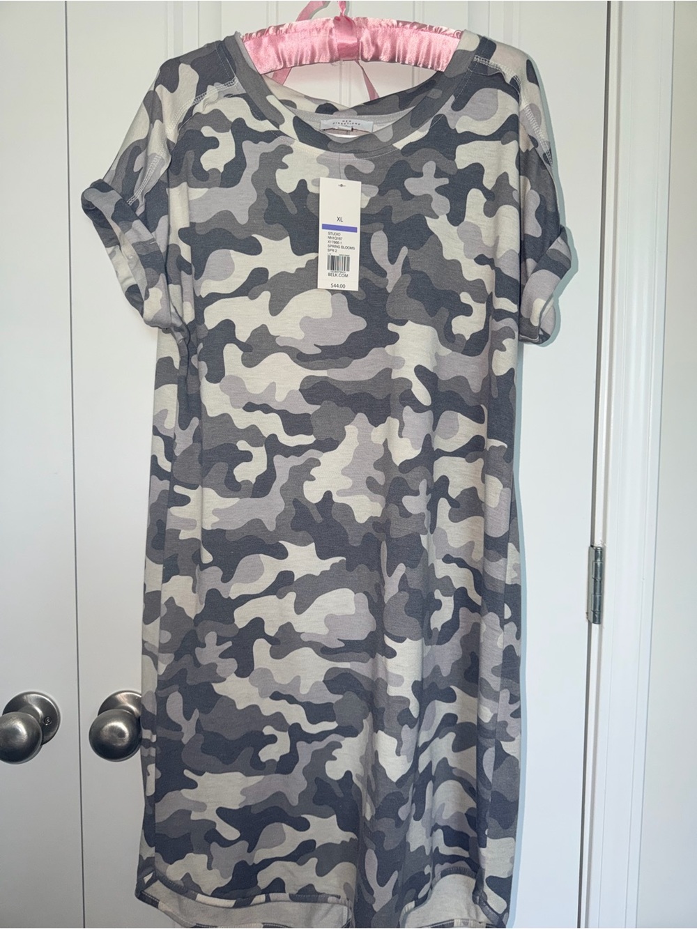 New Directions Studio Camo T-Shirt Dress – XL